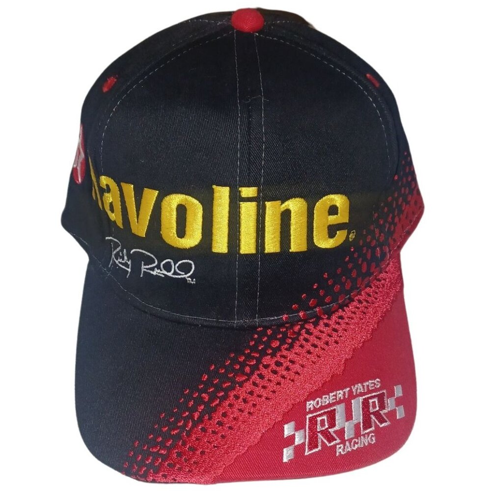 Vintage Chase Authentics NASCAR Havoline Ricky Rudd #28 Texaco Snapback Hat OSFA